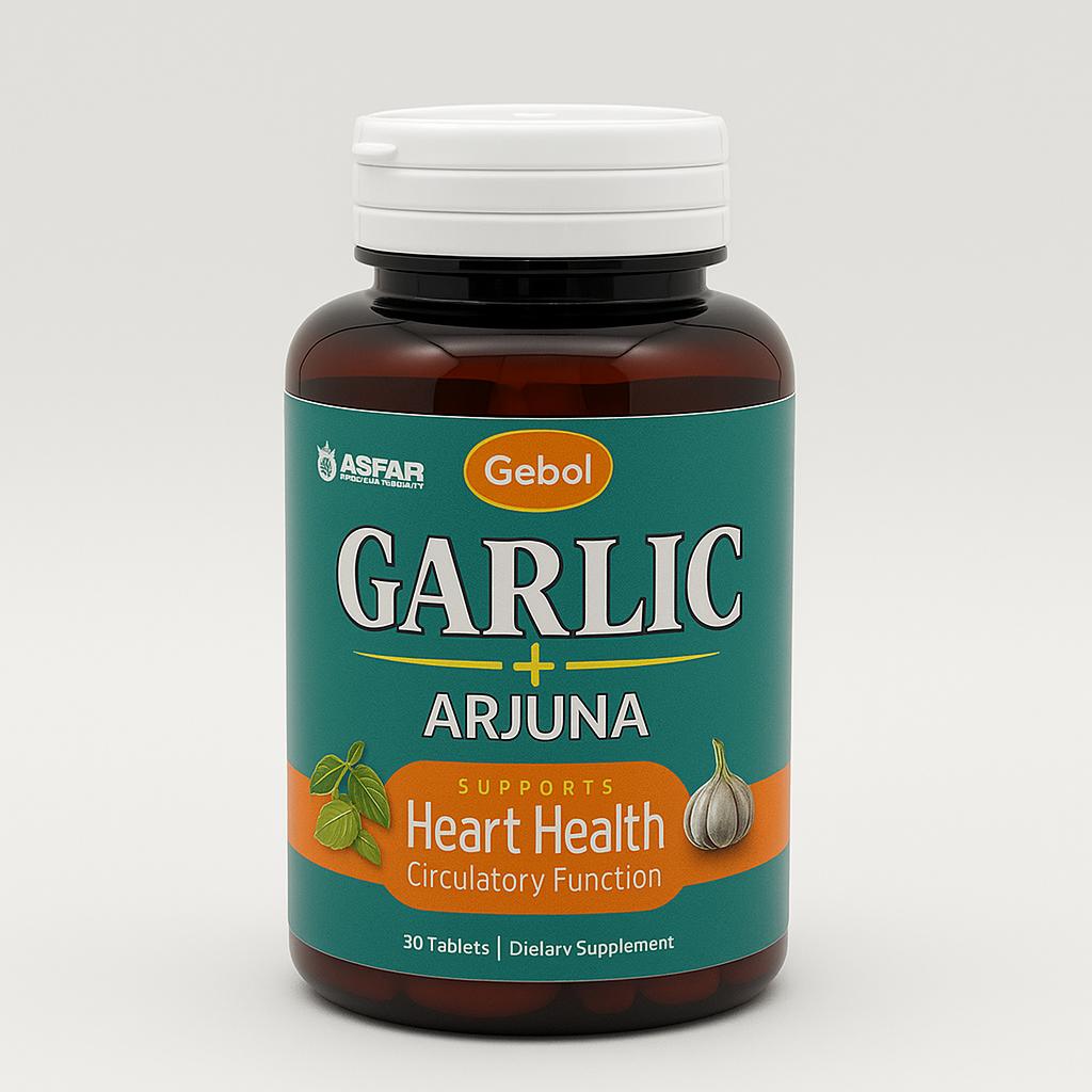 CardioGuardâ„¢ | Garlic + Arjuna Formula